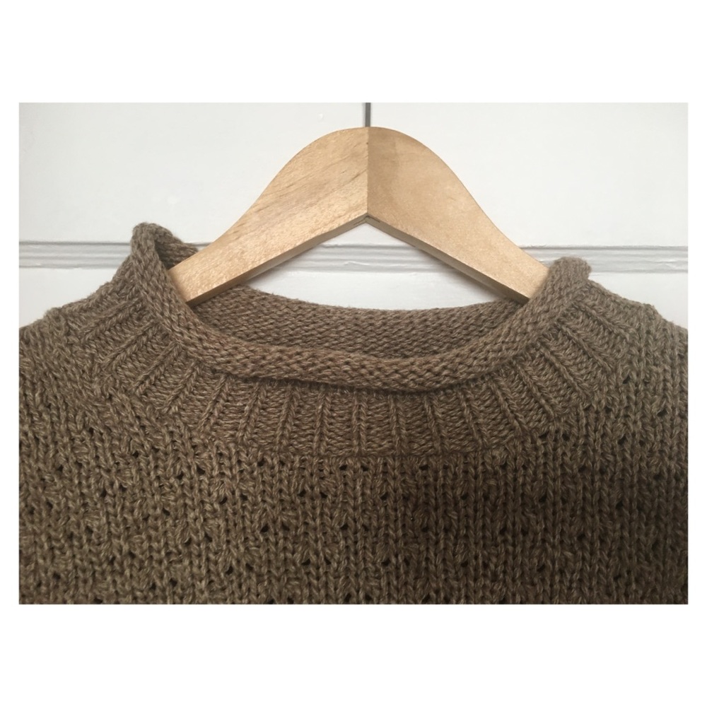 90’s vintage heather cotton knit sweater